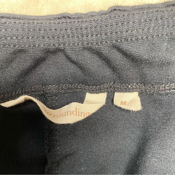 Soft Surroundings Pants Medium Stretch Ponte Knit Black Pull On Elastic Womens - Picture 6 of 8